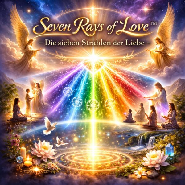 Seven-Rays-of-Love-TM-Die-sieben-Strahlen-der-Liebe,Reiki Seelenkunst, Spirituelle Lebensberatung, Kartenlegen, Mediationen, Spirituelle Ausbildungen,Energiesysteme